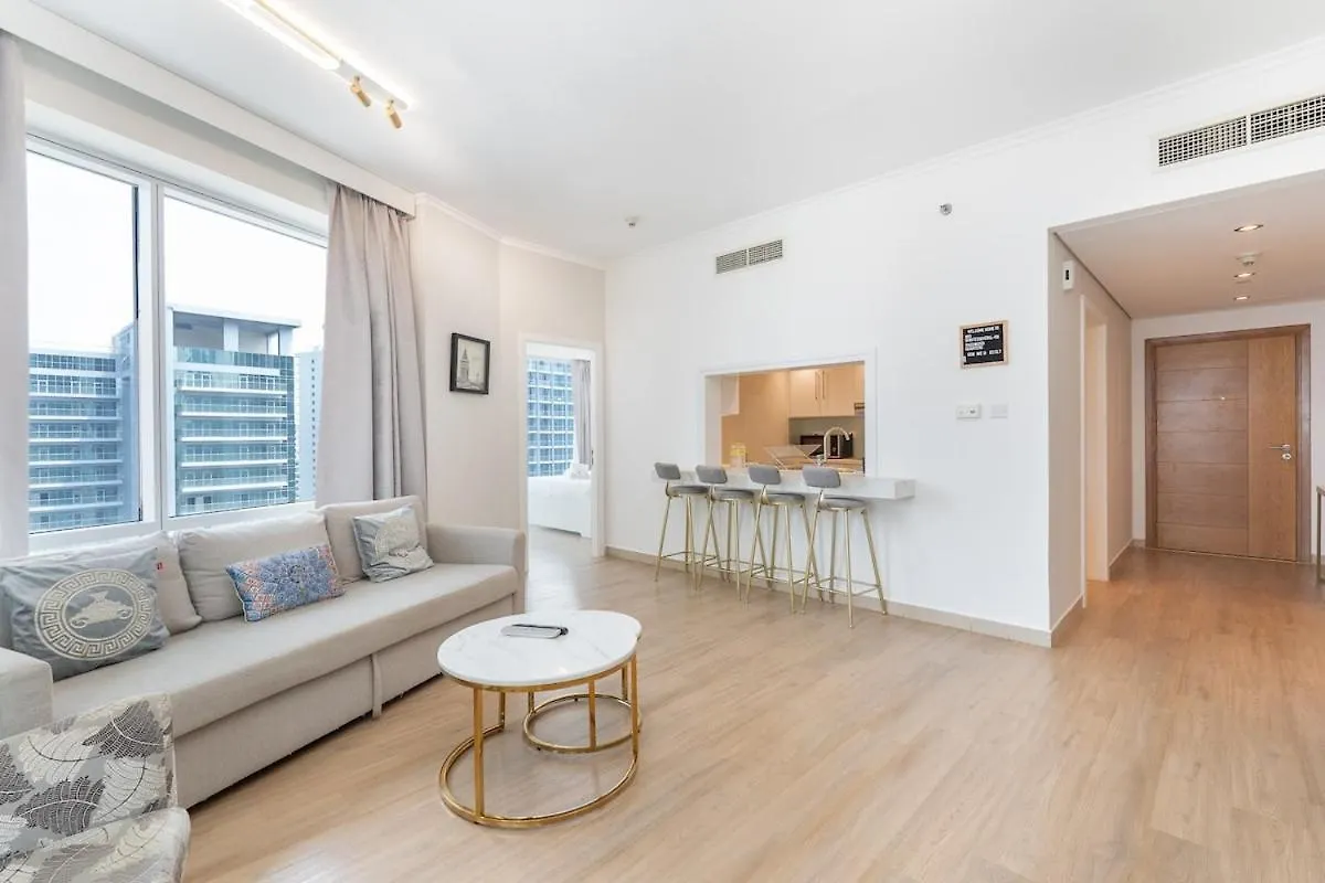 Elegant 2-Bedroom With Balcony At Burj Views In Downtown Dubai Apartment